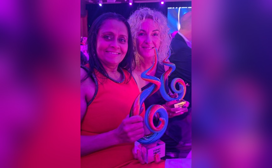 Corex Senior Account Managers Jenny Ranawake and Samantha Biggins.