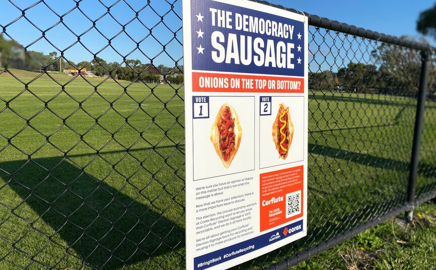 For 40 years we have been committed to get your Australian-made Corflute® election signs back for recycling and reuse.