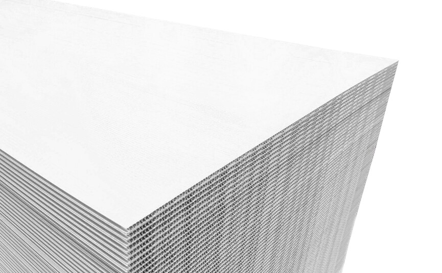 Australian-made White Corflute for Victorian election signage